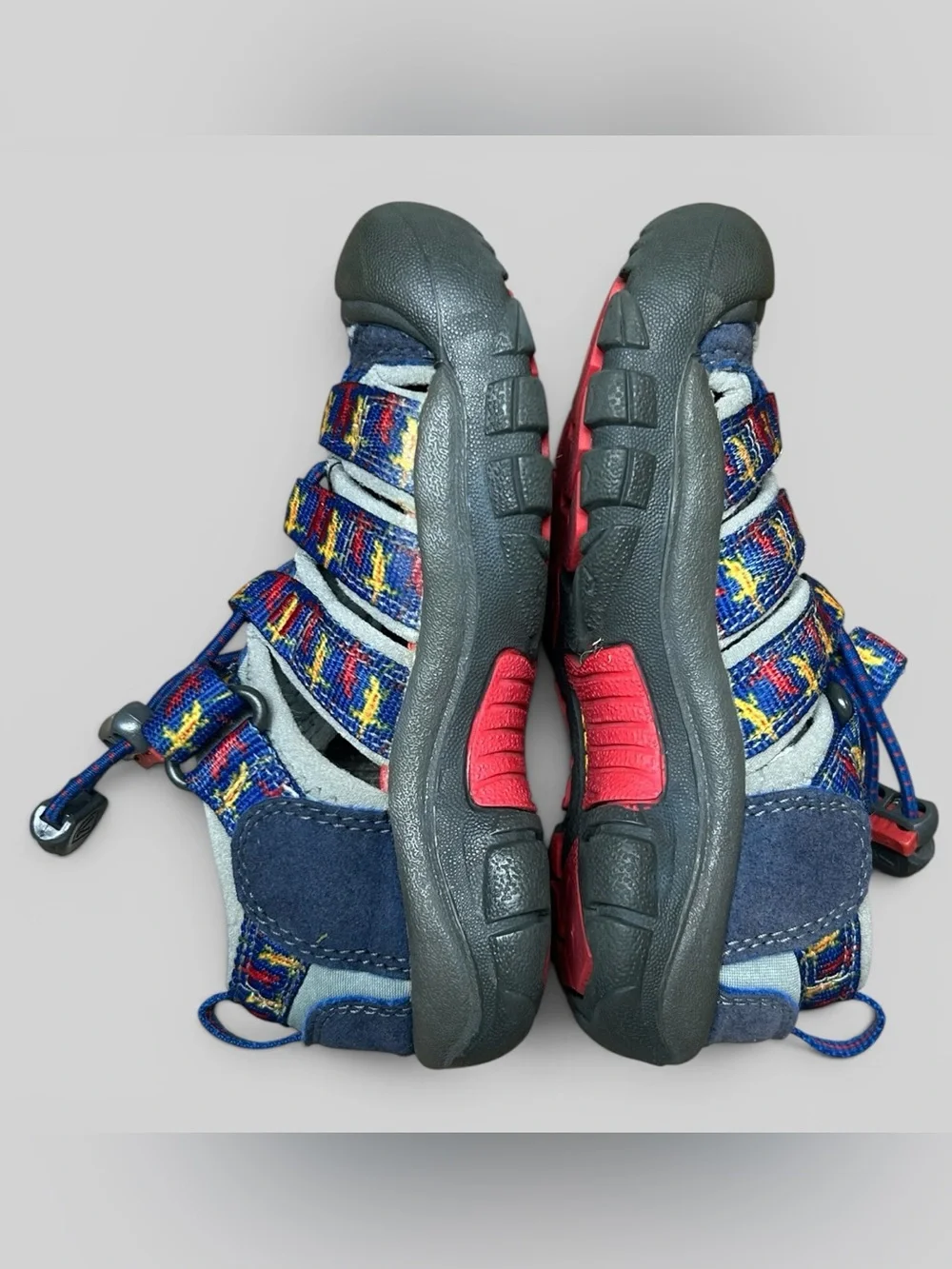 Keen Newport H2 Toddler Sandals Multicolor Blue/Red Size 9 | Waterproof Outdoor